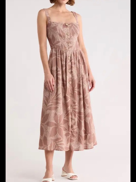 Hutch Dresses & Skirts - NWT Hutch Dusty Petersen Button-Front Midi Dress medium